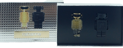 PACO RABANNE 2 PCS MINI SET FAME WOMEN EDP 0.14 Oz, PHANTOME