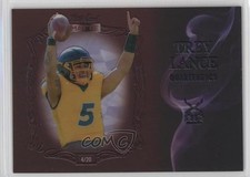 2021 Wild Card MATTE Smoking Guns Fire Red Purple 4/20 Trey Lance #MSG-6 0q3
