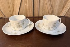 Lotto Rosenthal China CATHERINE CLASSIC ROSE COLLECTION 2 tazze piattini CH