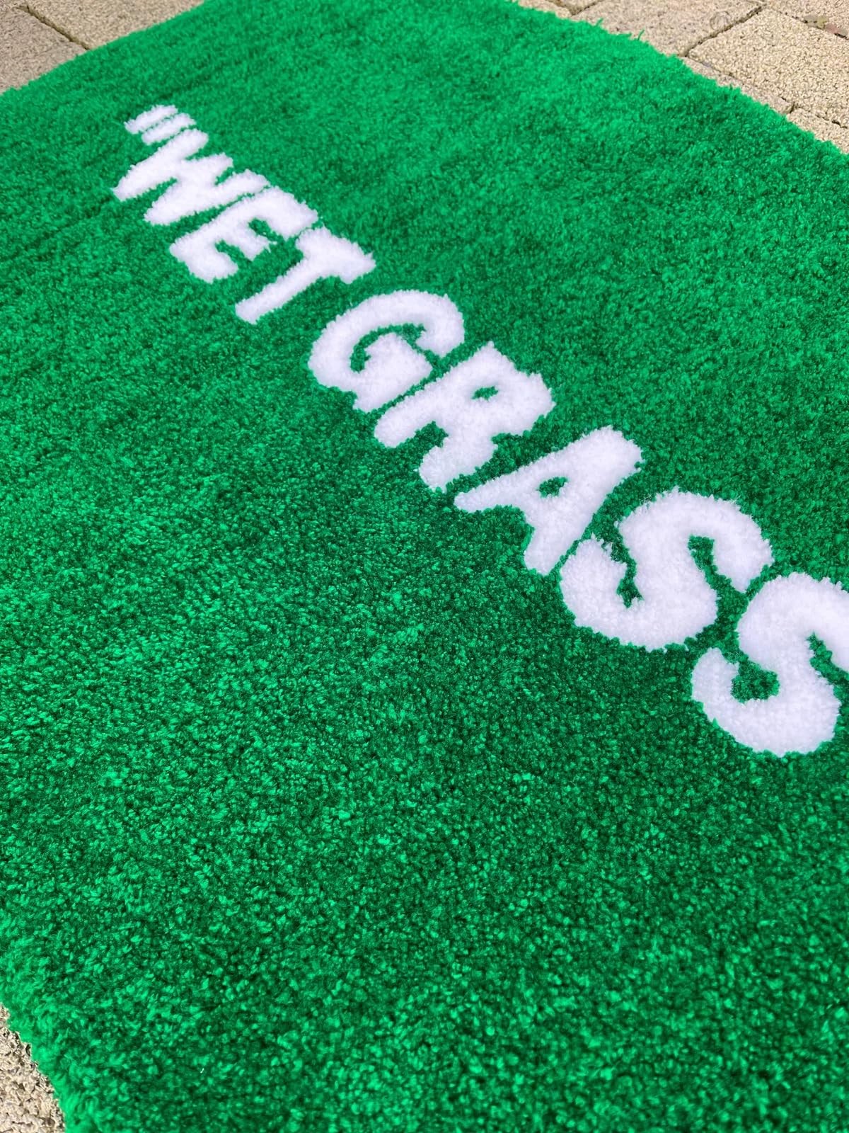 Wet Grass Rug - Tufted Hypebeast Decor - Handmade & Premium - 32 * 20in (80 *