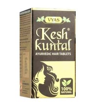 Vyas Kesh kuntal hair 100 Tablets Hair Fall, Baldness, Greying  Thinning
