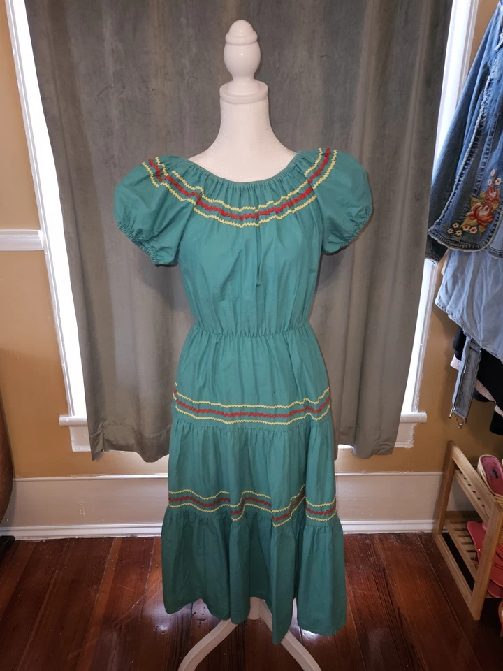 20世纪50年代复古庭院连衣裙 — 第 4/4 张图片