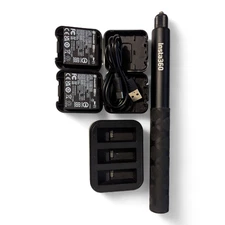 Insta360 Bundle: Ace Pro batteries, Fast Charge Hub and Invisible Selfie Stick