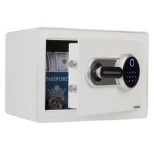 Biometric Safe - Lock Box with Fingerprint Scanner and Digital Key for Quick ...