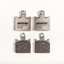 BRAKING 927CM66 BRAKE PAD SET SINTERED HIGH PERFORMANCE