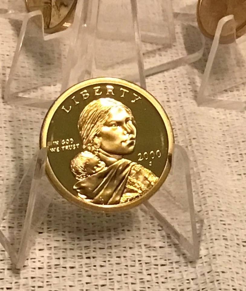 Lot of 5  Sacagawea Proof Dollars $1 2000 S - 2006 S - Image 2 of 4