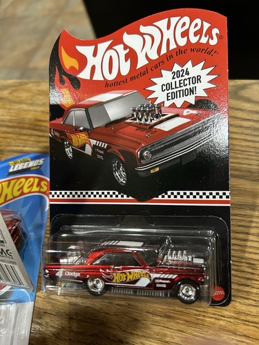 Hot Wheels 2024 Édition Collector '65 Dodge Coronet - Boîte Protégée, édition Limitée, échelle 1:64