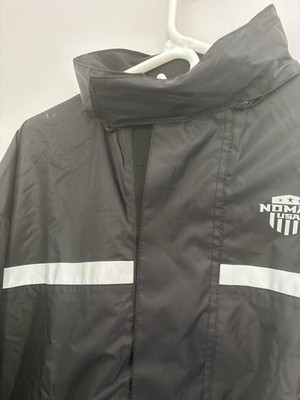 Nomad USA Motorcycle Riding Rain Proof Suit Men's XL Black Nylon