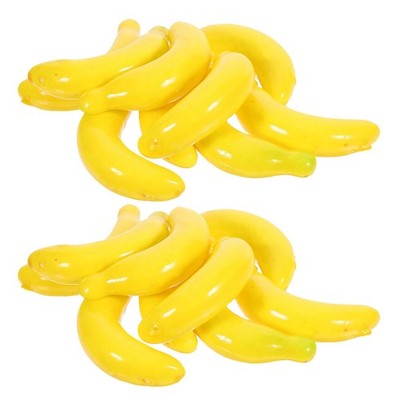 60 Pcs Lebensechte Künstliche Banane Dekorative Früchte Künstlicher Banana