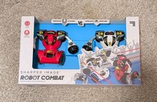 Sharper Image Remote Control RC Robot Fighting Set Multiplayer Brand NIB