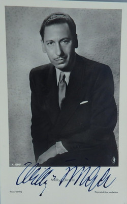 Autogramm deutscher TV- und Film Schauspieler Willy Birgel (142702)