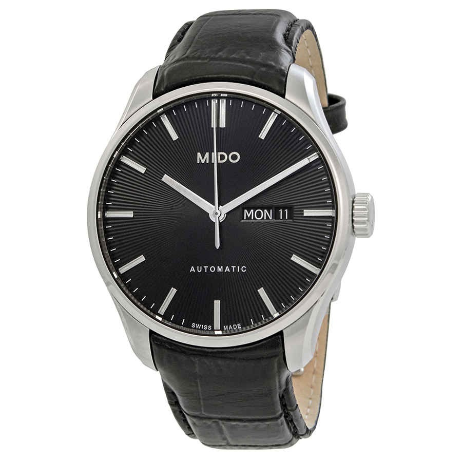 Mido Belluna II Automatic Black Dial Men's Watch M0246301605100
