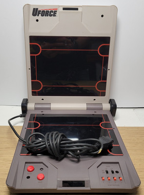 Broderbund U Force Power Field Controller NES 1989 W/ Power Bar & Yoke