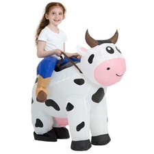 Blow Up Cow Costumes,Inflatable Costumes for Kids,Inflatable Cow 7-10YRS