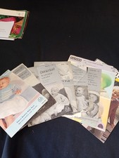 Vintage Patons And Baldwins Knitting Patterns Bundle Babies And Children