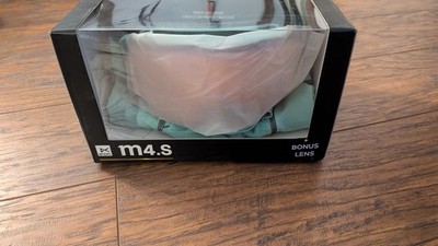 Anon M4S Ski Goggles Toric  Cloudy Pink Lens w/ MFI, No Bonus Lens, New in Box.