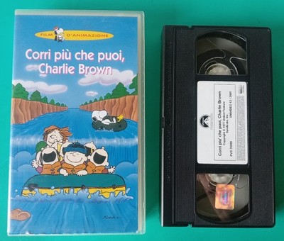 LAUF MEHR ALS DU KANNST, CHARLIE BROWN (1977) ORIGINAL VHS - PARAMOUNT - PVS 70999