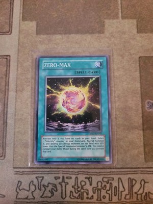 YUGIOH ZERO-MAX TSHD-EN047 SUPER UNLIMITED ED NM