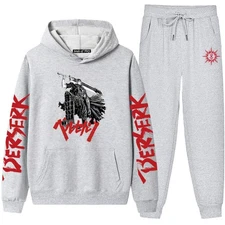 Bersek Sword Wind Legend Couples Hoodie & Leggings Set Men Women Two-Piece Sweat