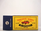 C-Box for 1961 MOKO Lesney Matchbox No.29 'AUSTIN CAMBRIDGE'---see photos & more