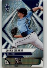 2021 Panini Chronicles Logan Gilbert Phoenix Holo Rookie #14 RC Seattle Mariners