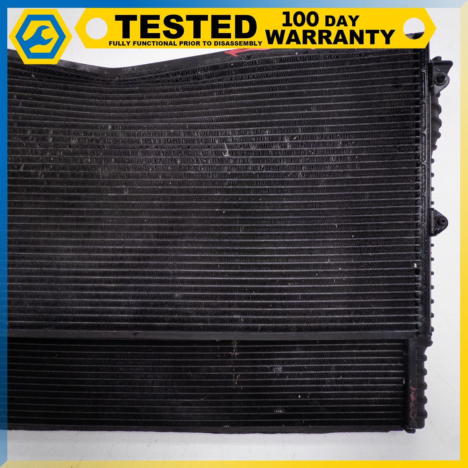 03-13 BENTLEY CONTINENTAL GT FLYING SPUR ENGINE COOLING RADIATOR AC CONDENSER OE