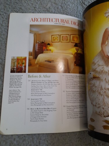 Architectural Digest Magazine: February 2004: Before & After Interior Design - Picture 4 of 6