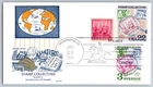 #2200 Stamp Collecting FDC Gamm Cachet Combo w/Sweden & #836, Wilmington DE Canc