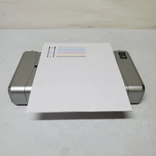 Canon iP100 Color Inkjet Printer NO INK NO ADAPTER Prints Well