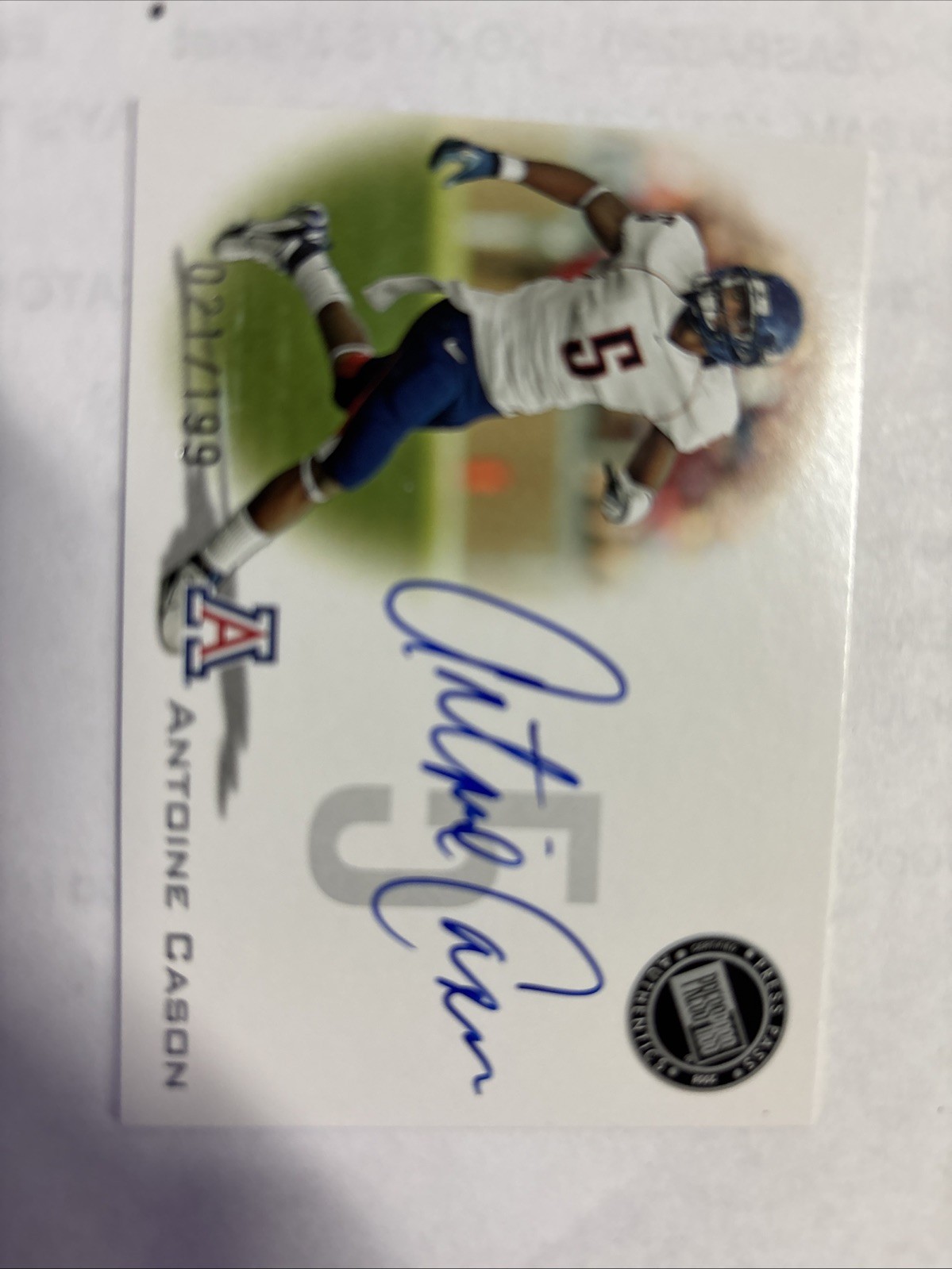 Antoine Cason card image