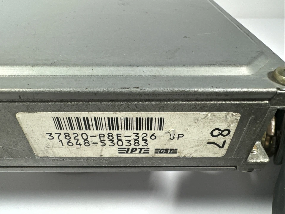 Acura TL 2002-2003 3,2 L ECU ORDENADOR E INTERRUPTOR DE ENCENDIDO JUEGO 37820-P8E-326 Foto 3 de 4