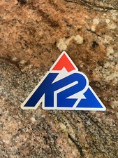 K2 sticker - Ski Snowboard Mountain sports gear