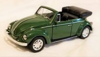 Welly - 1:3 8 MaßStab Modell Volkswagen Beetle Cabrio GrüN (BBWE42344DG)