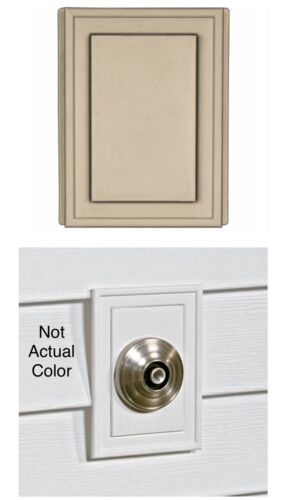 Ring Blink Doorbell Mini Mount J-Block 6” Vinyl Siding Tan Wicker 069 MidAmerica - Picture 6 of 14