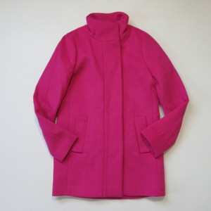 j crew pink coat