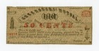 1862 50c Greensboro Mutual Life Ins. & Trust Co - NORTH CAROLINA Wallpaper Note