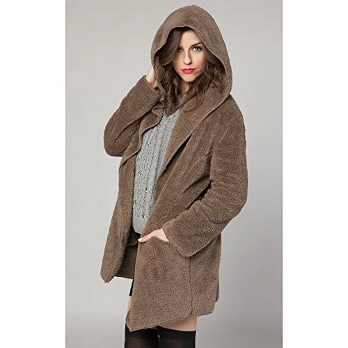 Stylish Blanket Hoodie Adult Women and Men Oversized Fleece Jacket for Winter - Изображение 3 из 4