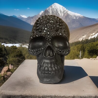 Creative Modern Resin Statue Retro Skull Home Decor Ornaments Art Sculpture