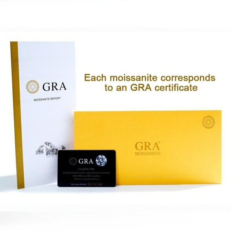 2.00ct Heart Cut Real Old Mine Moissanite Certified Ring 14k Dual Gold