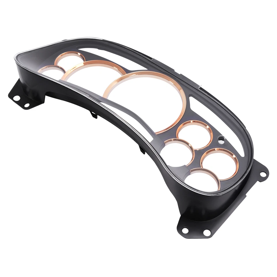 Anillos satinados con cubierta de lente en racimo calibre 03-07 para Tahoe Suburban Sierra Silverado Foto 3 de 4