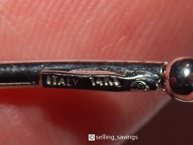 PENDIENTES COLGANTES GANCHO EN ORO BLANCO 14K TURQUESA ITALIANA CORTE CUADRADO 2,3 PULGADAS LARGO Foto 4 de 4