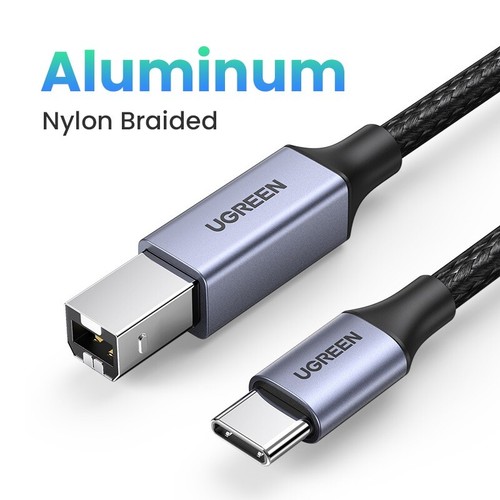 Ugreen USB C Printer Cable to USB Type B Scanner Cord For MacBook HP Canon Epson - Picture 7 of 11