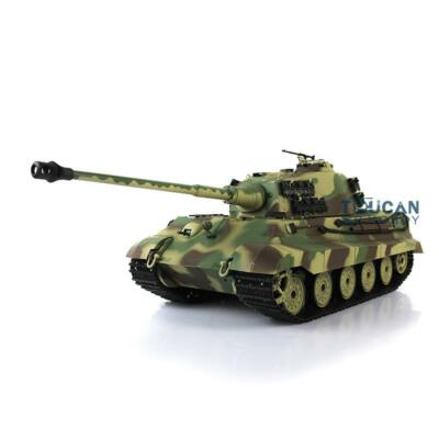 US STOCK 7.0 Plastic 3888A German King Tiger RTR 2.4G 1/16 RC Tank Model w/BB IR