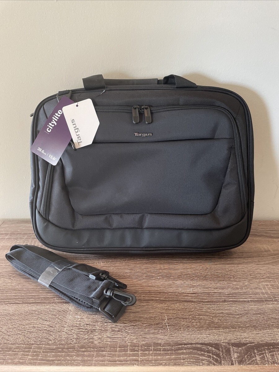 Targus CityLite Laptop Briefcase Black (TBT053US-9) Brand New W
