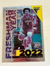 Jaylin Williams #22 , Panini-Flux Basketball 2022-23, Freshman Year
