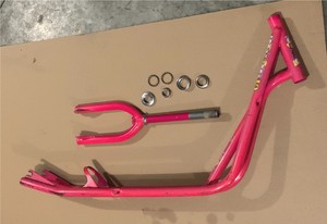 Rosa 1987 Gt Zoot Scoot Og Marco Horquilla Auricular Vieja Escuela Freestyle Bmx Scooter Ebay