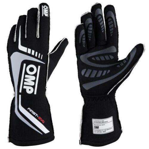 Guantes de carreras OMP First Evo, aprobados por la FIA 8856-2018 - carreras/rally/deportes de motor - Imagen 3 de 7
