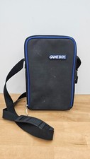 Nintendo Gameboy Carrying Case Travel Bag GBA Black  Blue - Official