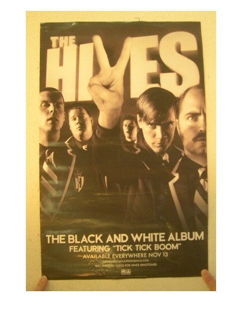 The Hives Poster The Black And White Album Band Shot | eBay