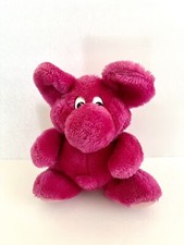 VINTAGE Kodak KolorKins PINK REWIND CHARACTER 10" Plush STUFFED ANIMAL Toy 80'S